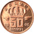 Moeda, Bélgica, Baudouin I, 50 Centimes, 1995, MS(65-70), Bronze, KM:149.1