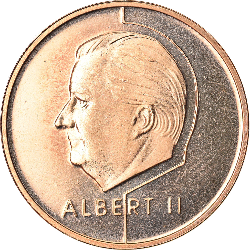 Coin, Belgium, Albert II, 20 Francs, 20 Frank, 1995, Brussels, MS(65-70)