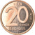 Moeda, Bélgica, Albert II, 20 Francs, 20 Frank, 1995, Brussels, MS(64)