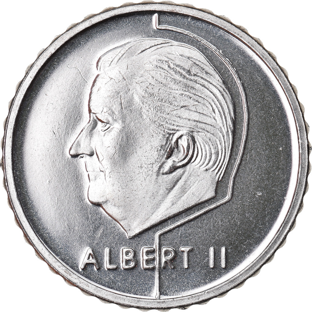 Münze, Belgien, Albert II, 50 Francs, 50 Frank, 1995, Brussels, STGL, Nickel