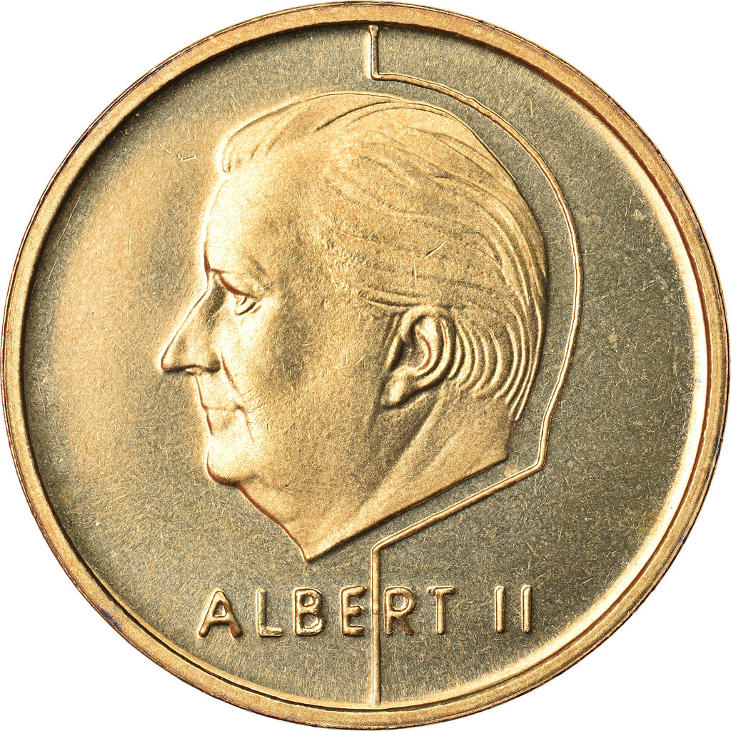 Coin, Belgium, Albert II, 5 Francs, 5 Frank, 1995, Brussels, MS(65-70)