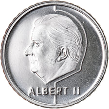 Coin, Belgium, Albert II, 50 Francs, 50 Frank, 1995, Brussels, MS(64), Nickel