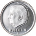 Coin, Belgium, Albert II, 50 Francs, 50 Frank, 1995, Brussels, MS(64), Nickel