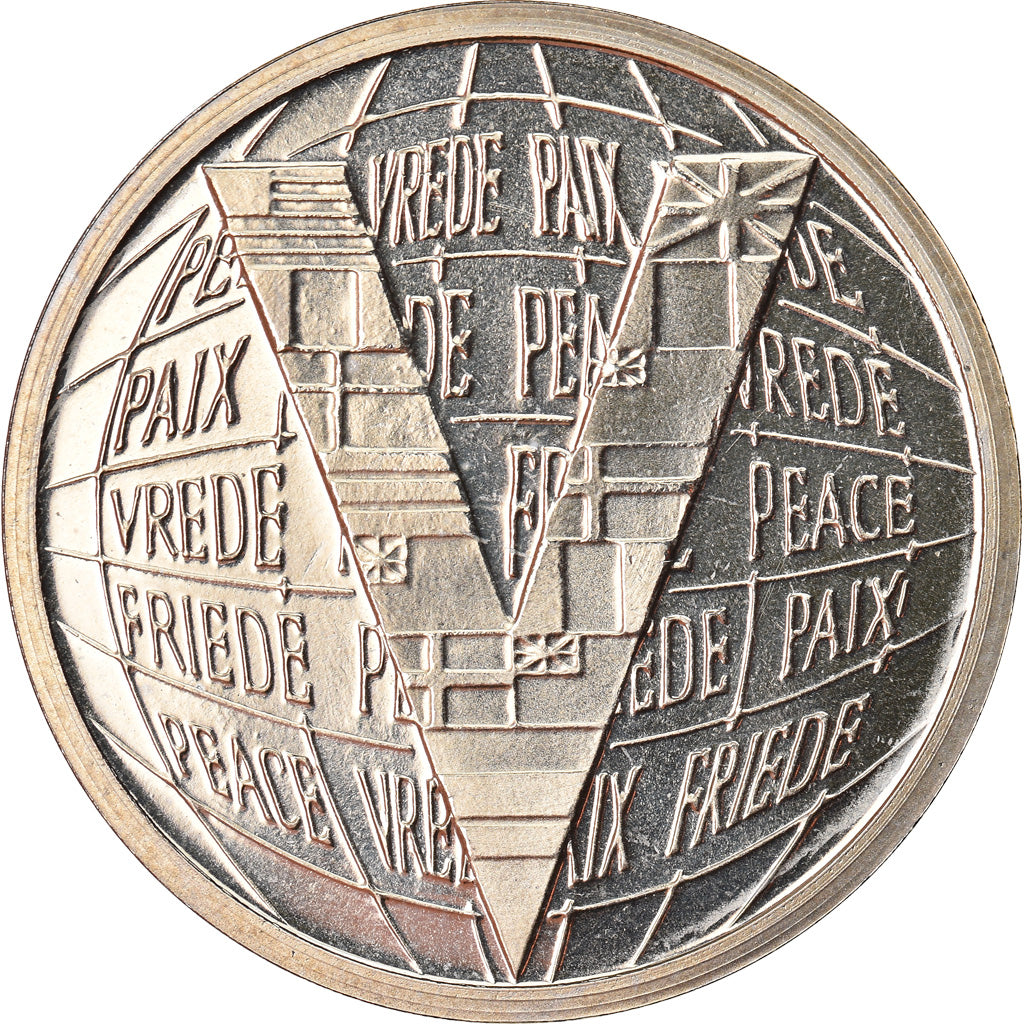 Belgique, Jeton, Cinquantenaire de la fin de la Seconde guerre Mondiale, 1995