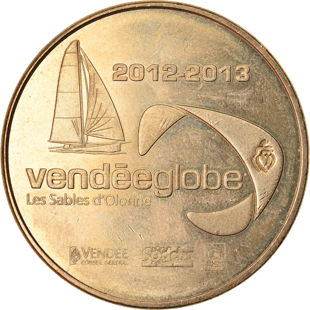 France, Token, Touristic token, 85/ Vendée-Globe - Les Sables d'Olonne, 2012
