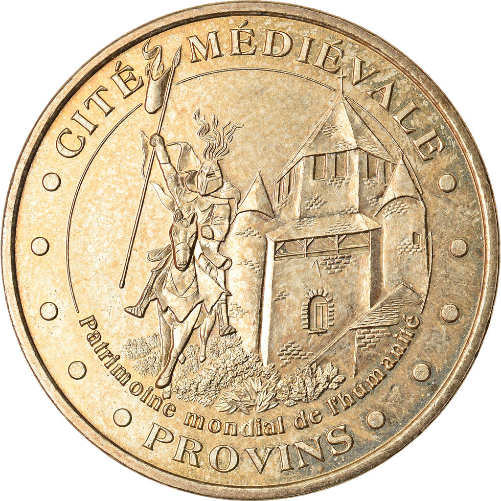 Francja, Token, Żeton turystyczny, Provins - Cité médiévale, 2008, MDP