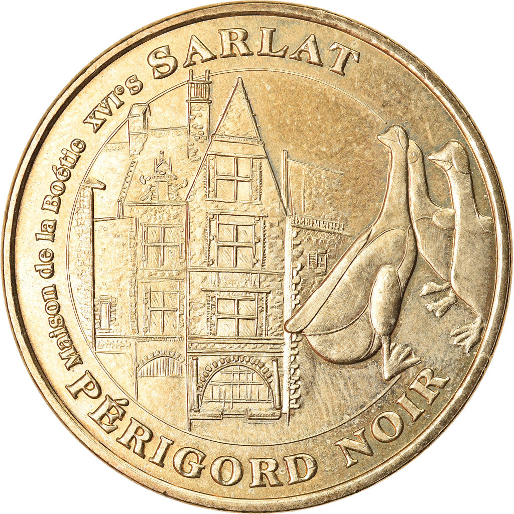 Francia, Token, Touristic token, 24/ Sarlat - Maison de la Boétie, 2007, MDP