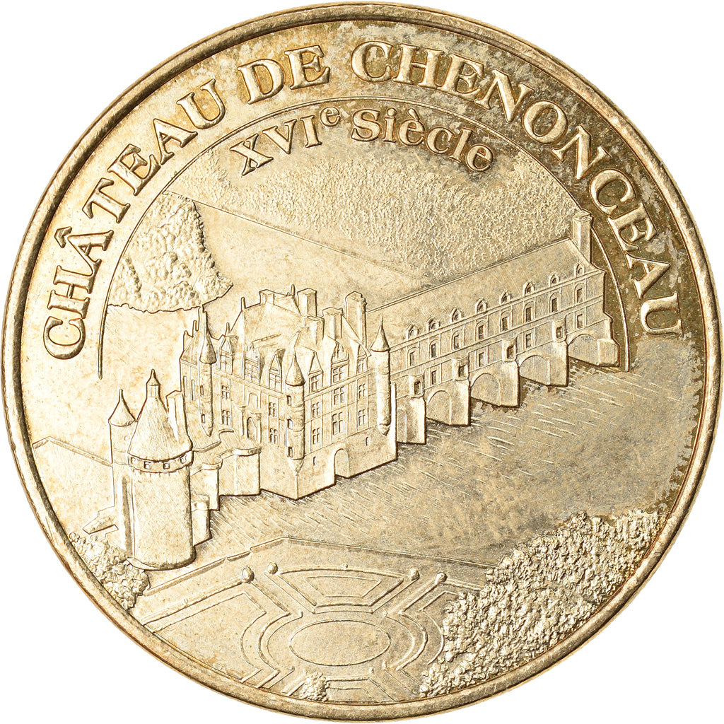 Francja, Token, Żeton turystyczny, Chenonceau - Château n°3, 2009, MDP