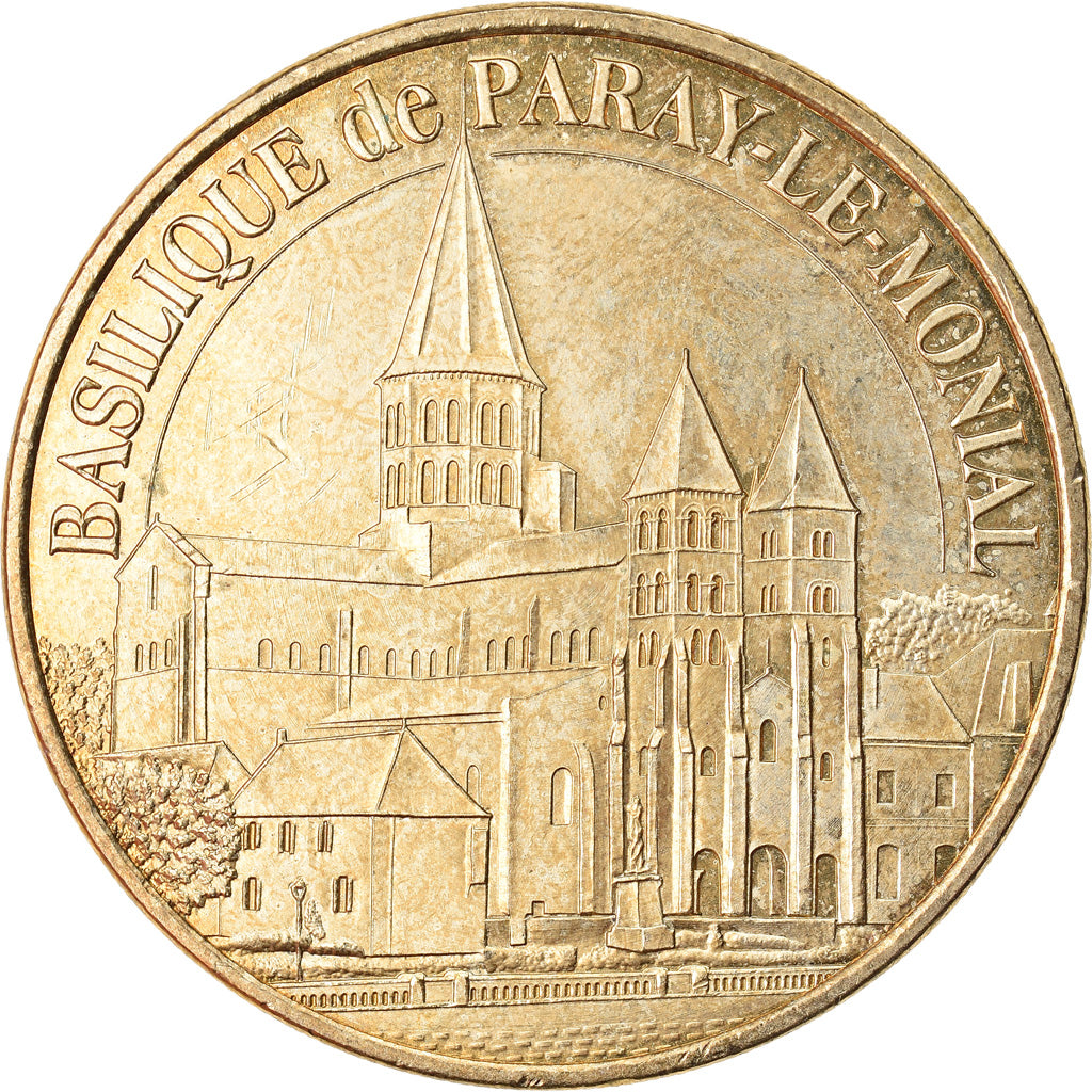 Francia, Token, Touristic token, Paray-le-Monial, Basilique, 2009, MDP, BB