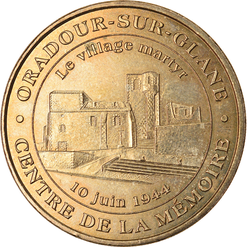 Francia, Token, Touristic token, Oradour-sur-Glane - Village martyr n°1, 2006