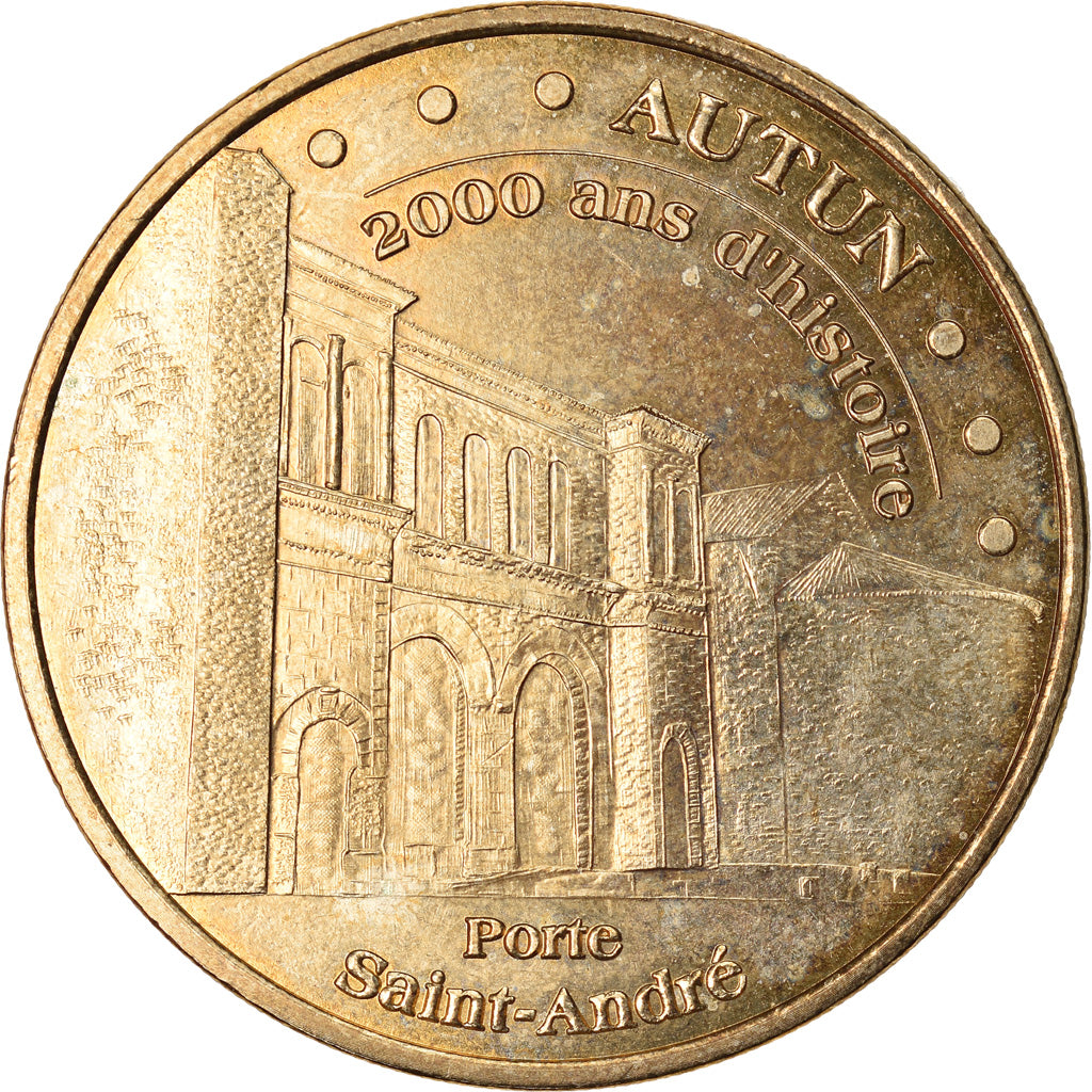 France, Jeton, Jeton Touristique, 71/ Autun - Porte Saint-André, 2009, MDP