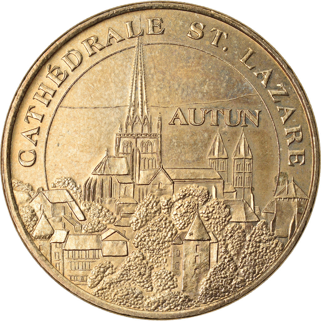 Francja, Token, Żeton turystyczny, Autun - Cathédrale Saint-Lazare, 2006, MDP