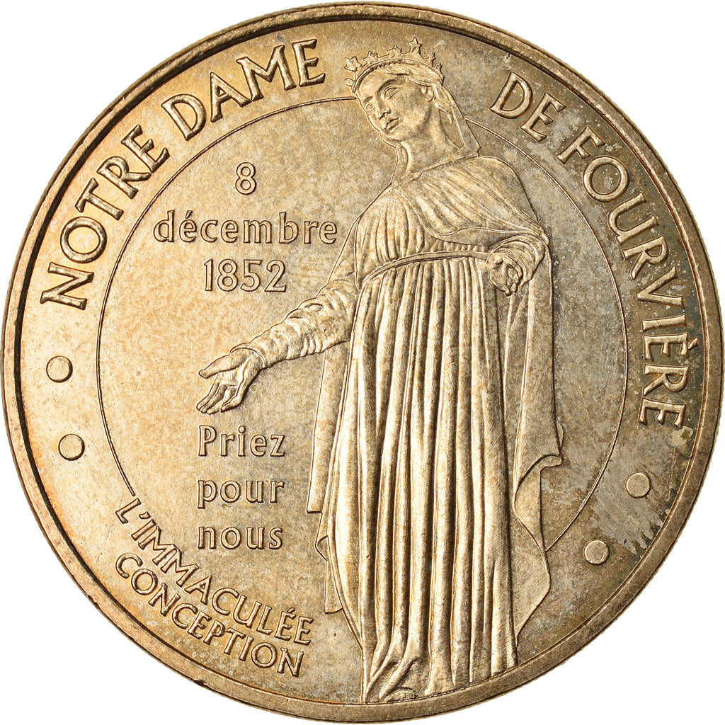 Francia, Token, Touristic token, Lyon - Notre Dame de Fourvière n°2, 2009