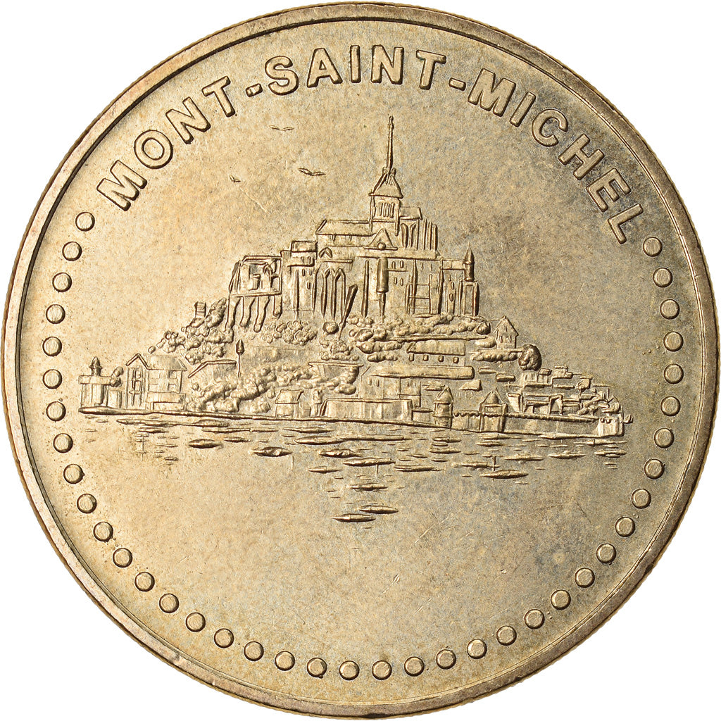 Francia, Token, Touristic token, le Mont-Saint-Michel - Vue générale n°3