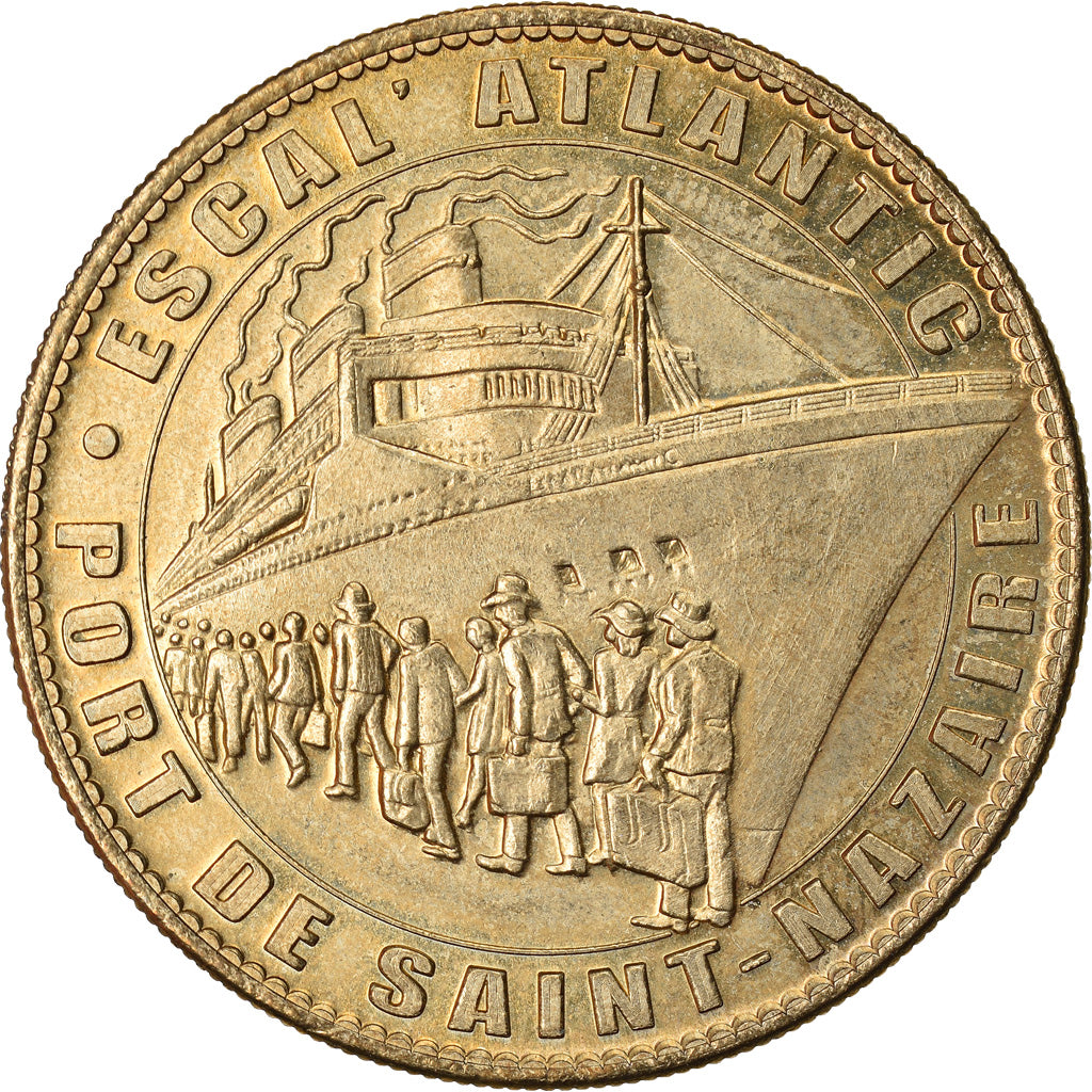 France, Token, Touristic token, 44/ Escal'Atlantique - Saint-Nazaire, 2008