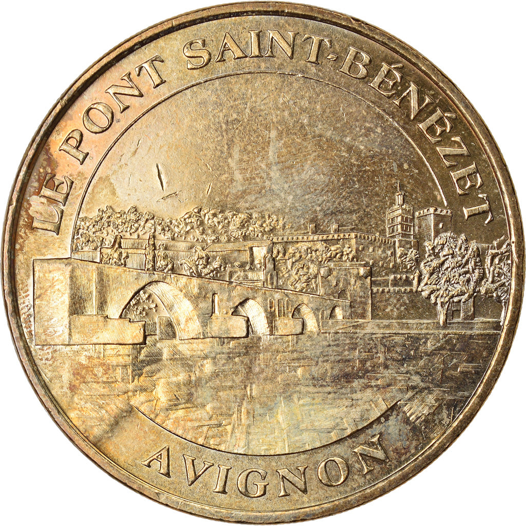 France, Token, Touristic token, Avignon - Pont de Saint-Benezet, 2006, MDP