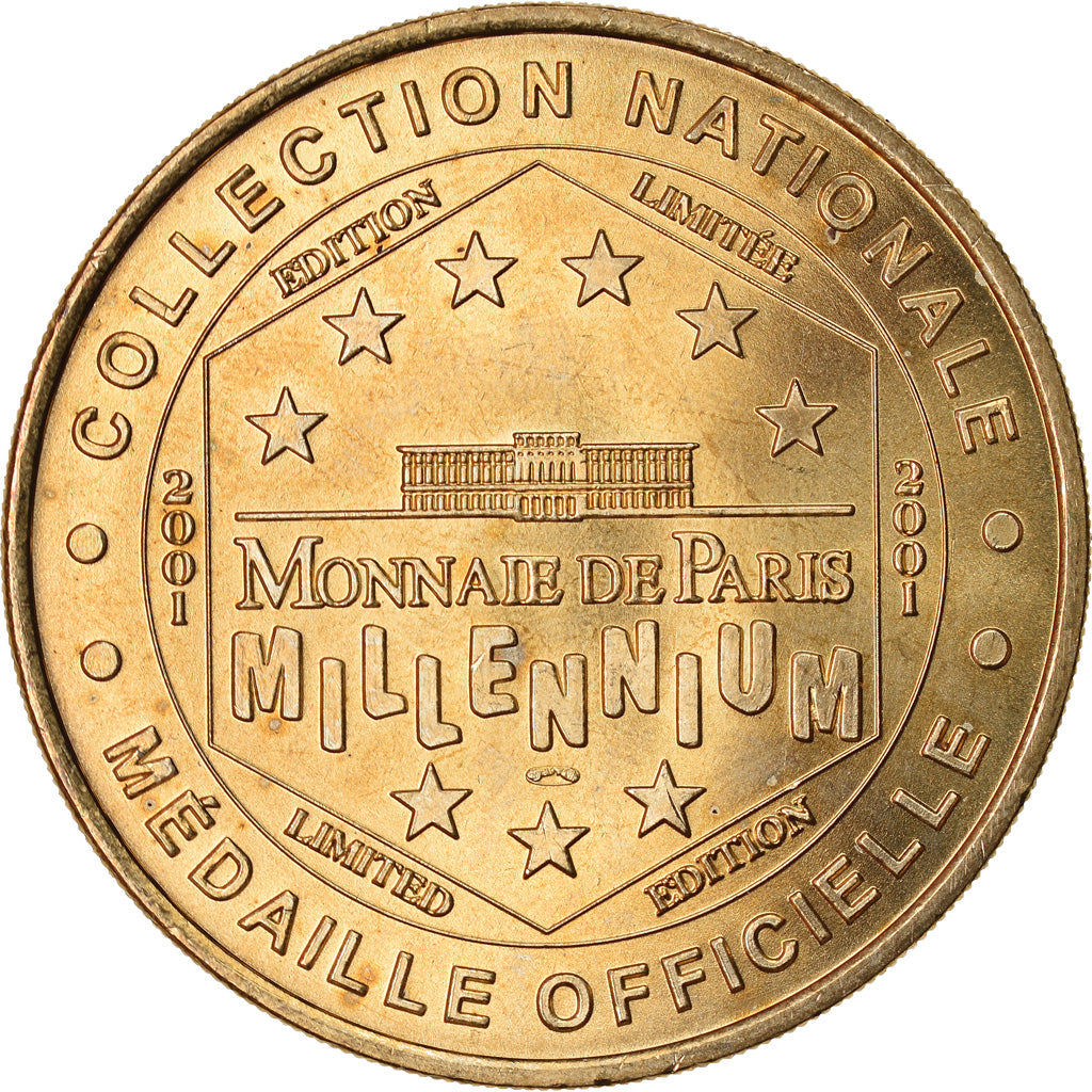 France, Token, Touristic token, 31/ Les Jacobins - Palmier - Toulouse, 2001