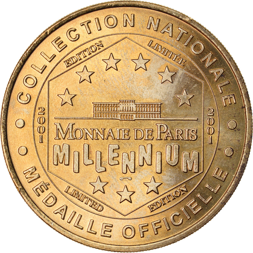 France, Jeton, Jeton Touristique, 31/ Les Jacobins - Toulouse, 2001, MDP, TTB