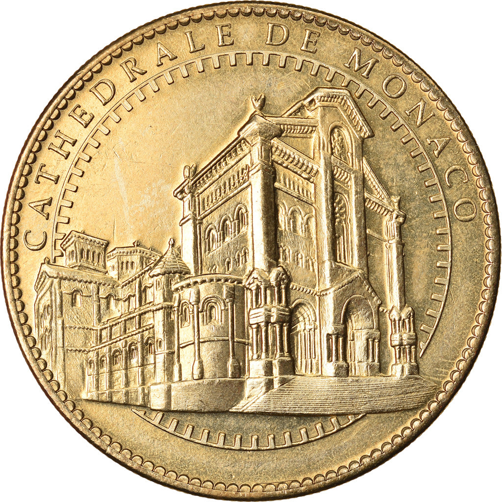 Francia, Token, Touristic token, Monaco - Cathédrale n°4, 2008, Arthus