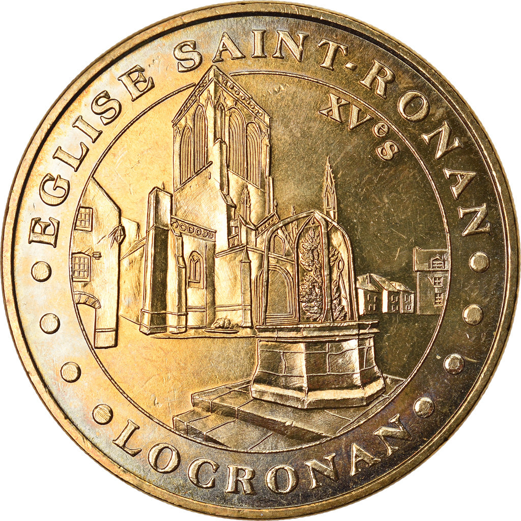 Francia, Token, Touristic token, Locronan - Eglise Saint Ronan, 2009, MDP, BB