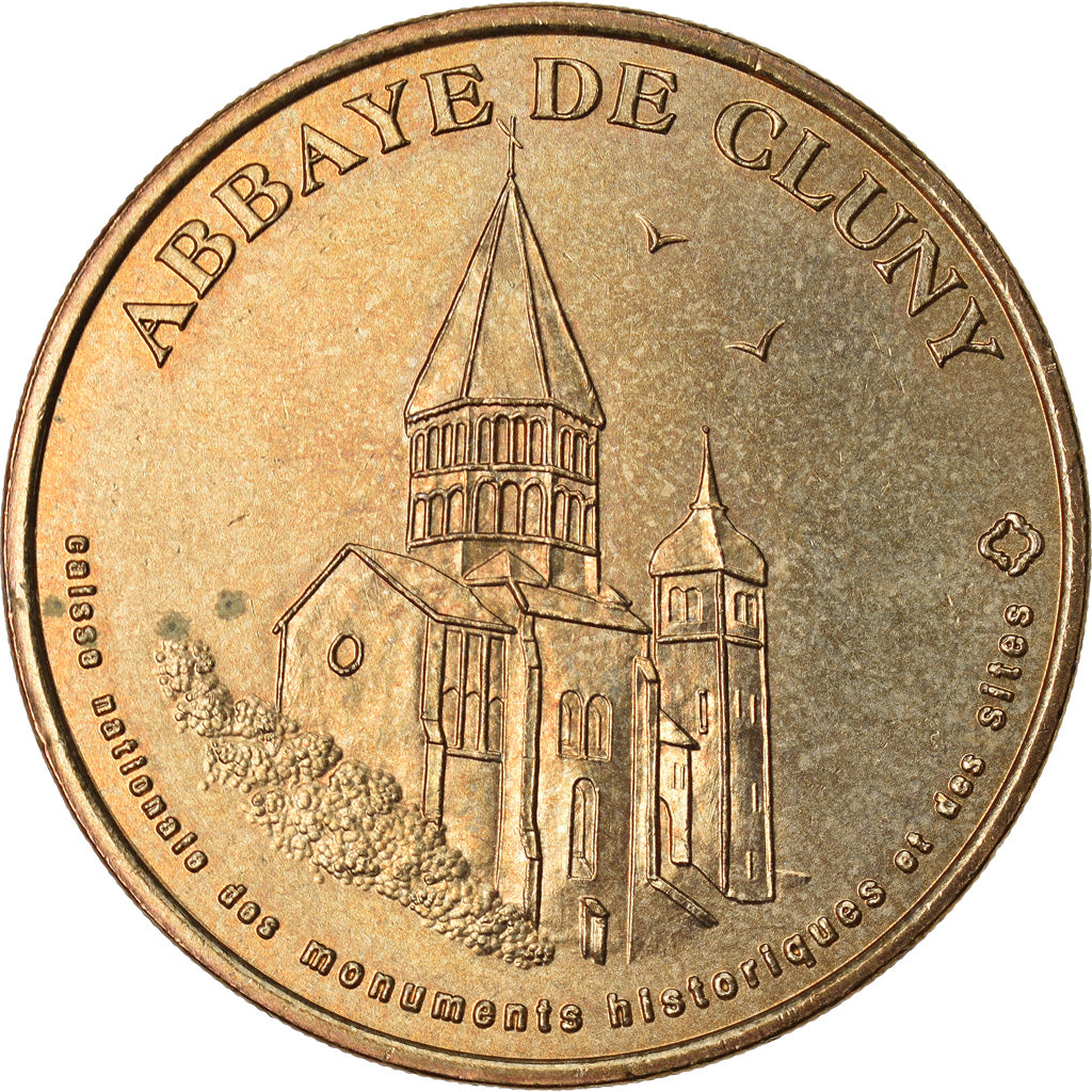 Francia, Token, Touristic token, Cluny - Abbaye n°1, 2003, MDP, BB