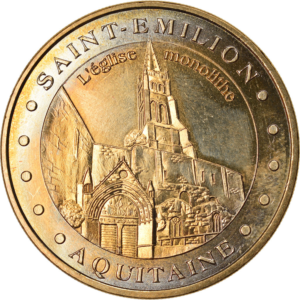 Francia, Token, Touristic token, Saint Emilion - Eglise, 2007, MDP, BB