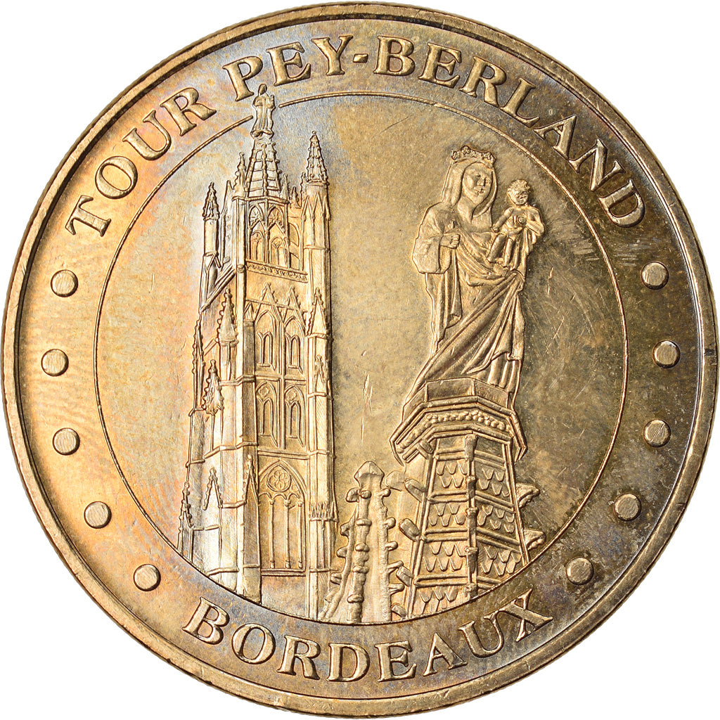 France, Token, Touristic token, 33/ Tour Pey-Berland - Bordeaux, 2006, MDP