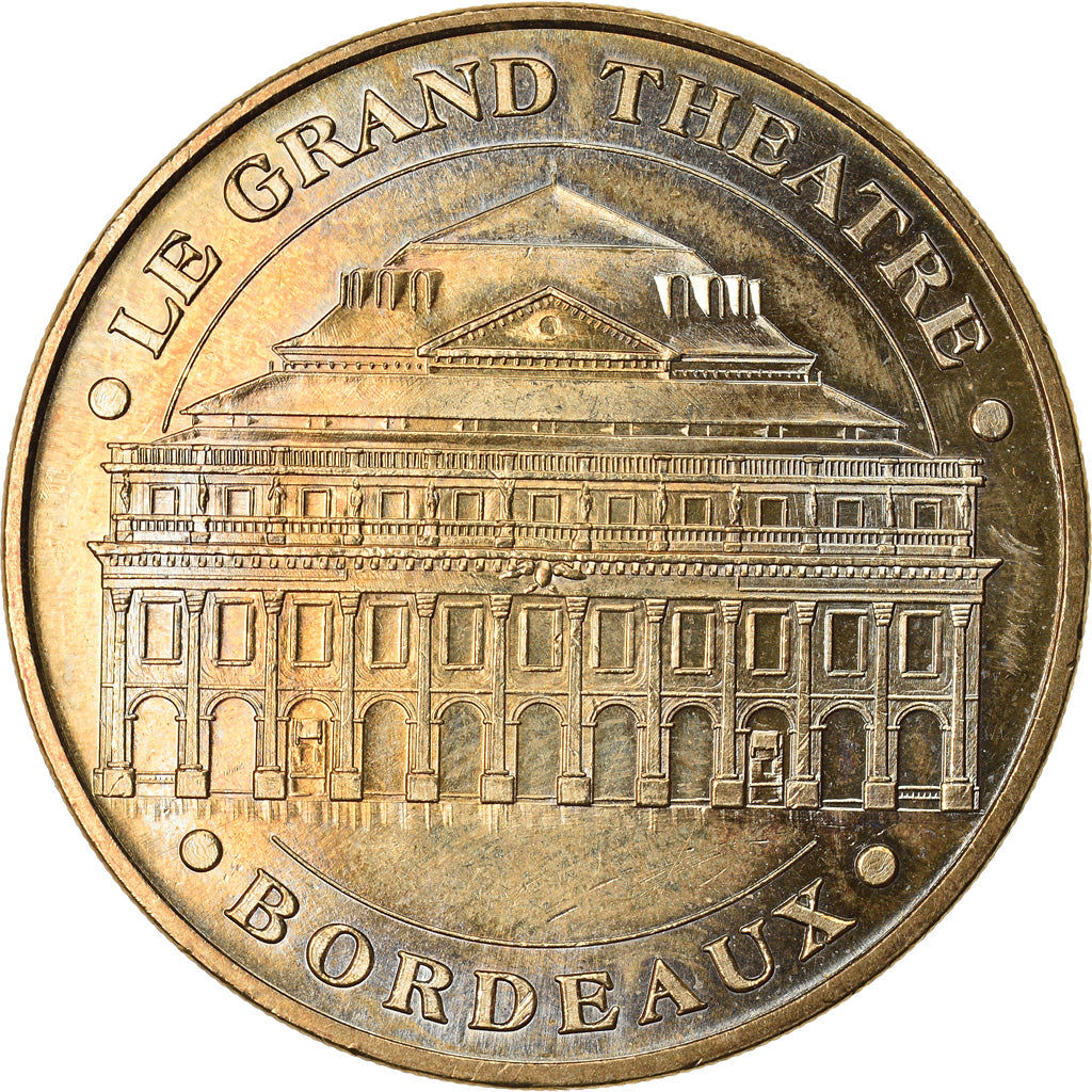 Francia, Token, Touristic token, Bordeaux - Le grand théâtre, 2007, MDP, BB