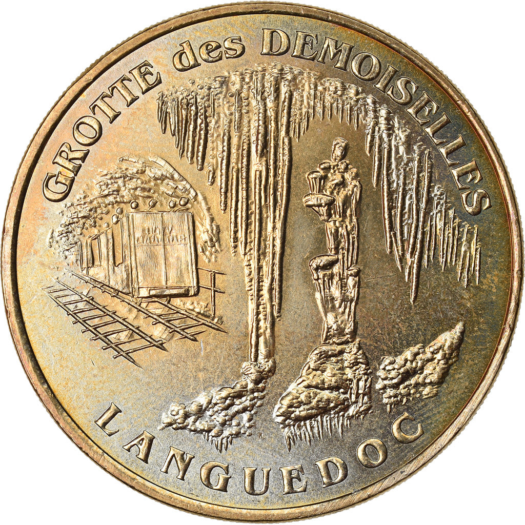 Francia, Token, Touristic token, Ganges - grotte des demoiselles, 2000, MDP, BB
