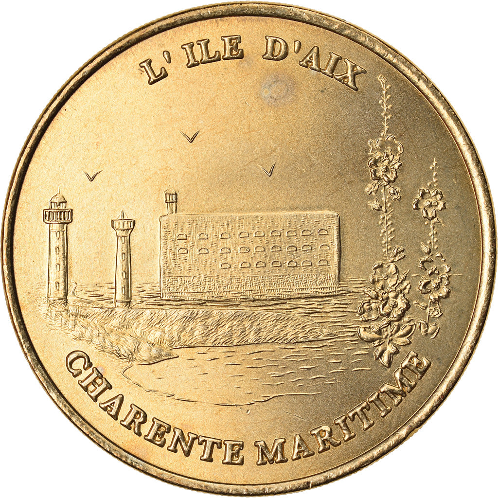 Francia, Token, Touristic token, Ile d'Aix - Charente Maritime, 2001, MDP, BB