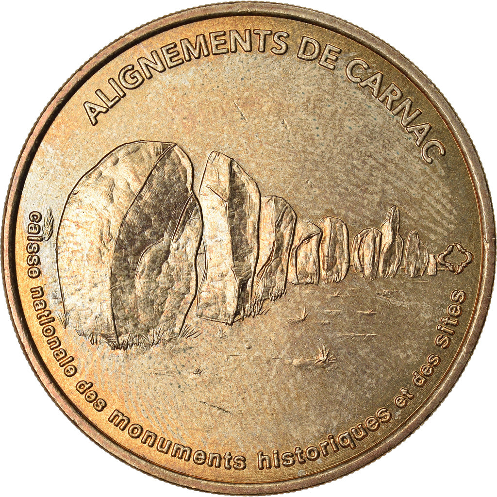 France, Token, Touristic token, Carnac - Les alignements n°1, 2004, MDP