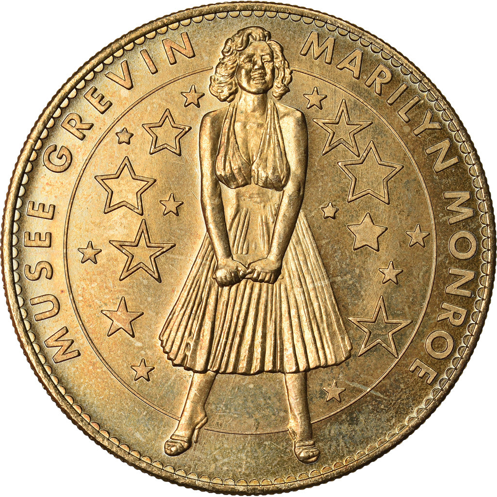 France, Token, Touristic token, Paris - Musée Grévin - Marilyn Monroe, Arts &