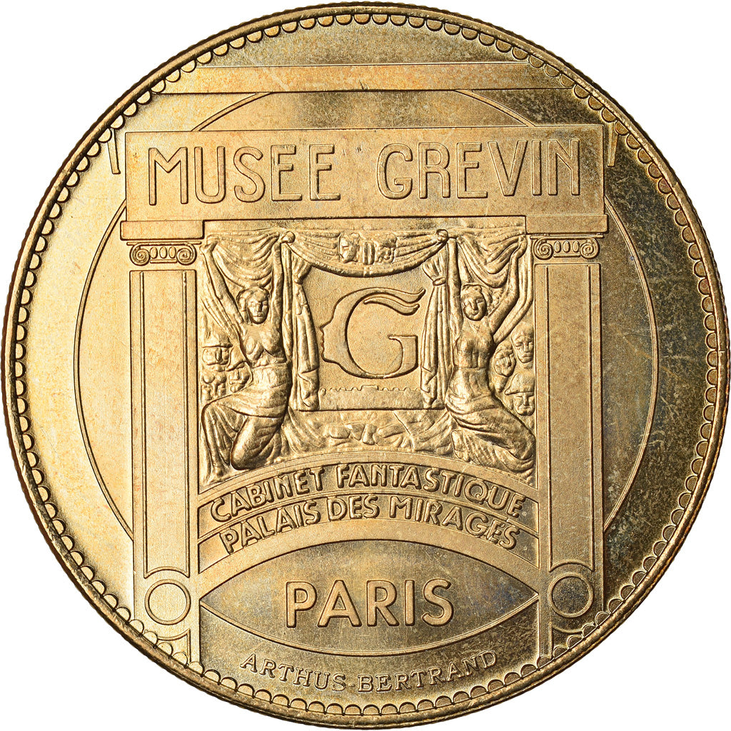France, Token, Touristic token, Paris - Musée Grévin - Marilyn Monroe, Arts &