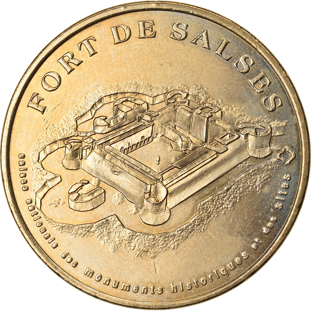 Francia, Token, Touristic token, Salses - Le Château Fort -, Arts & Culture