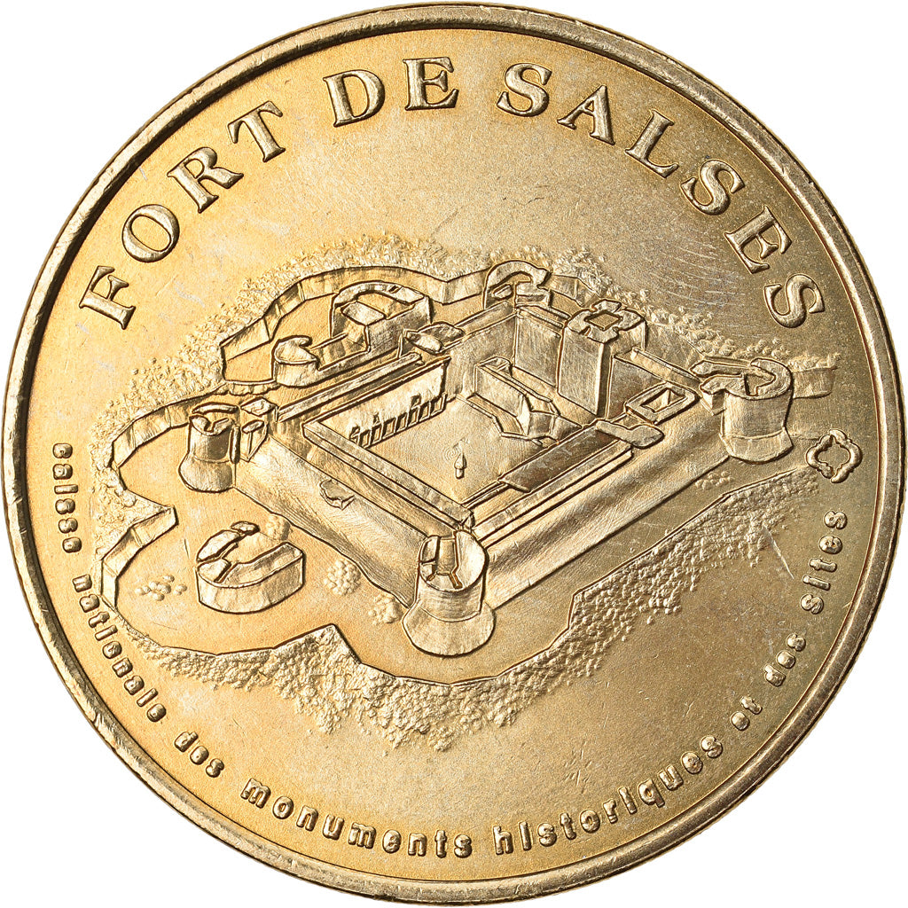 Francia, Token, Touristic token, Salses - Le Château Fort -, Arts & Culture