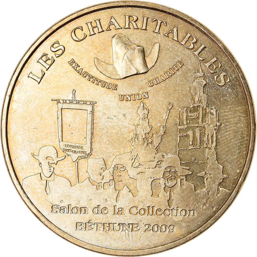 Francia, Token, Touristic token, Béthune -  Les Charitables, Arts & Culture