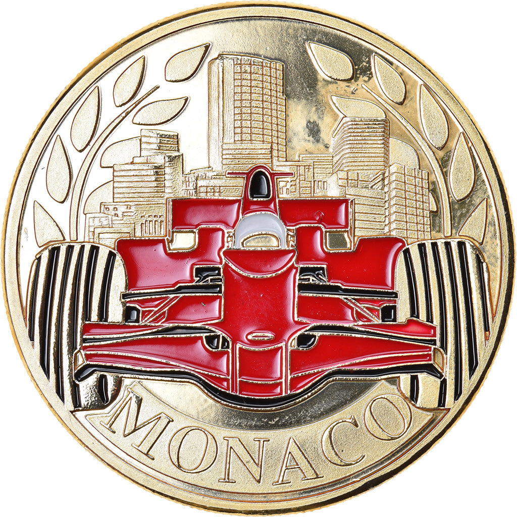 França, Token, Token turístico, 98/ Grand Prix, Monaco, Souvenirs et