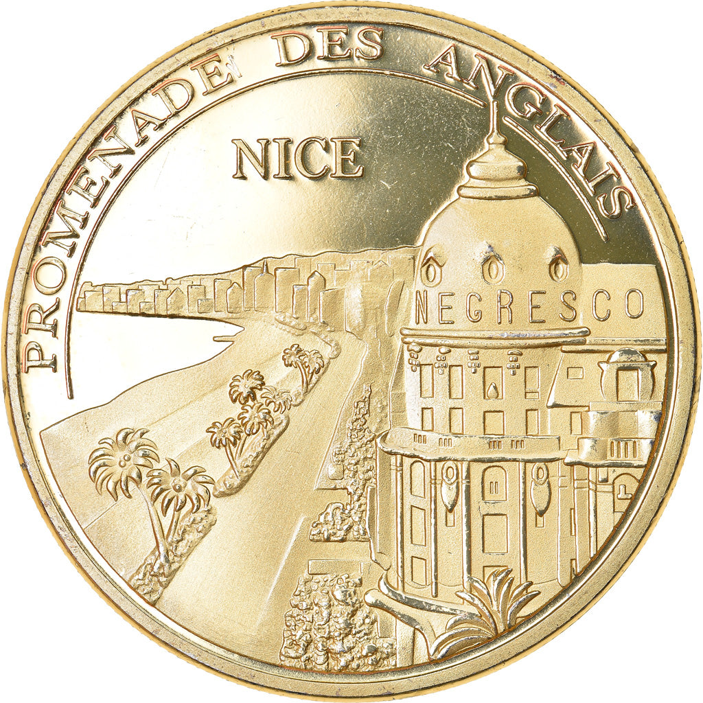 France, Jeton, Jeton Touristique, Nice - Promenade des Anglais, Souvenirs et