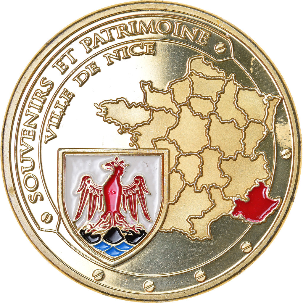 France, Jeton, Jeton Touristique, Nice - Promenade des Anglais, Souvenirs et