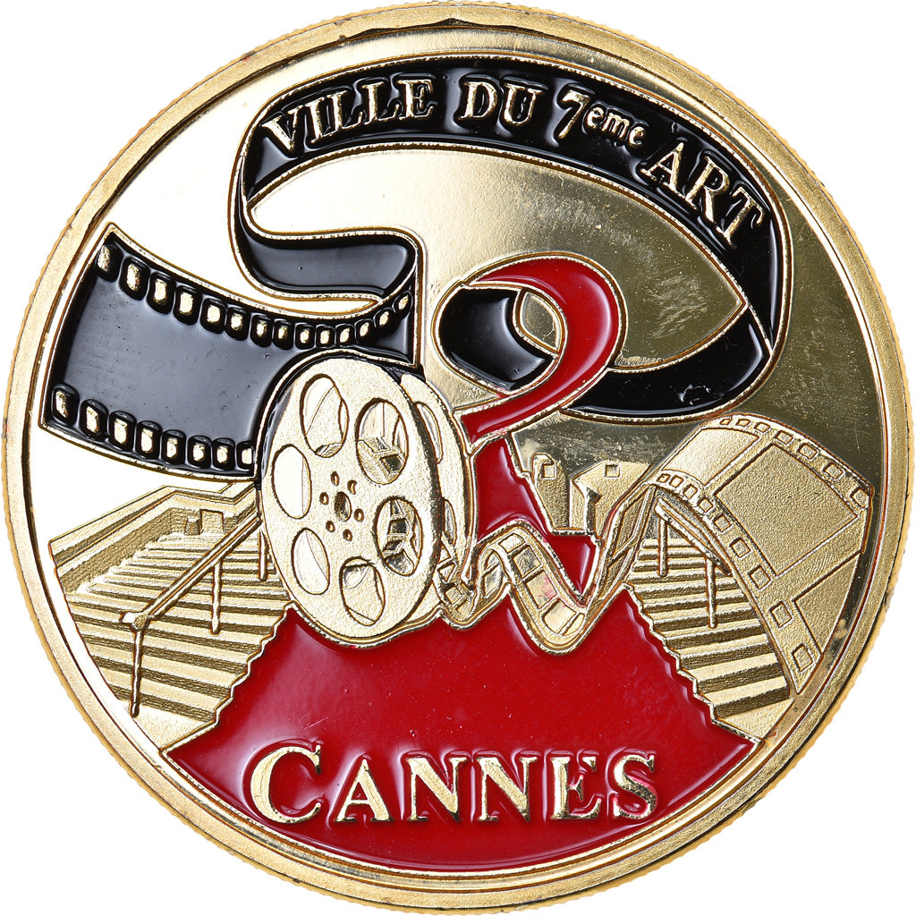 France, Token, Touristic token, Cannes - Ville du 7ème art, Souvenirs et
