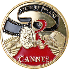 France, Token, Touristic token, Cannes - Ville du 7ème art, Souvenirs et