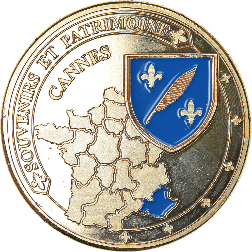 France, Token, Touristic token, Cannes - Ville du 7ème art, Souvenirs et