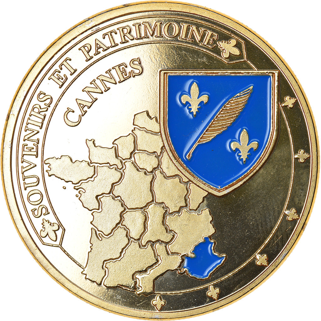 France, Token, Touristic token, 06/ Cannes - La Croisette, Souvenirs et