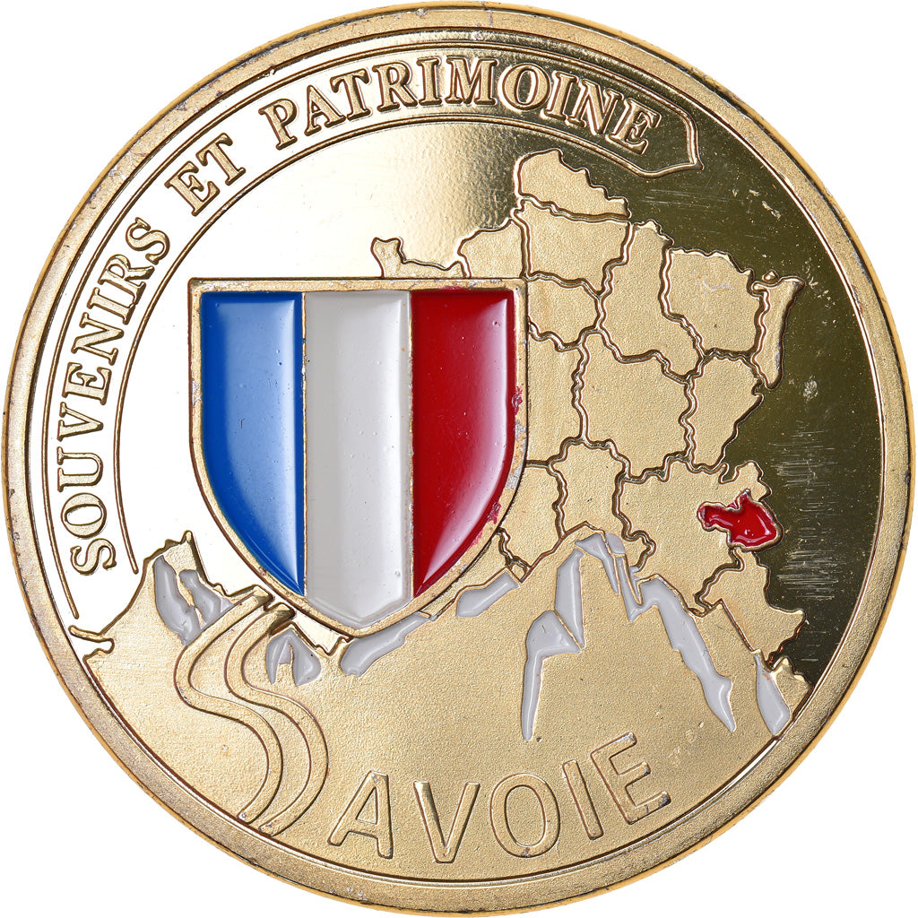 Francia, Token, Jetón turístico, Savoie - Val d'Isère, Souvenirs et