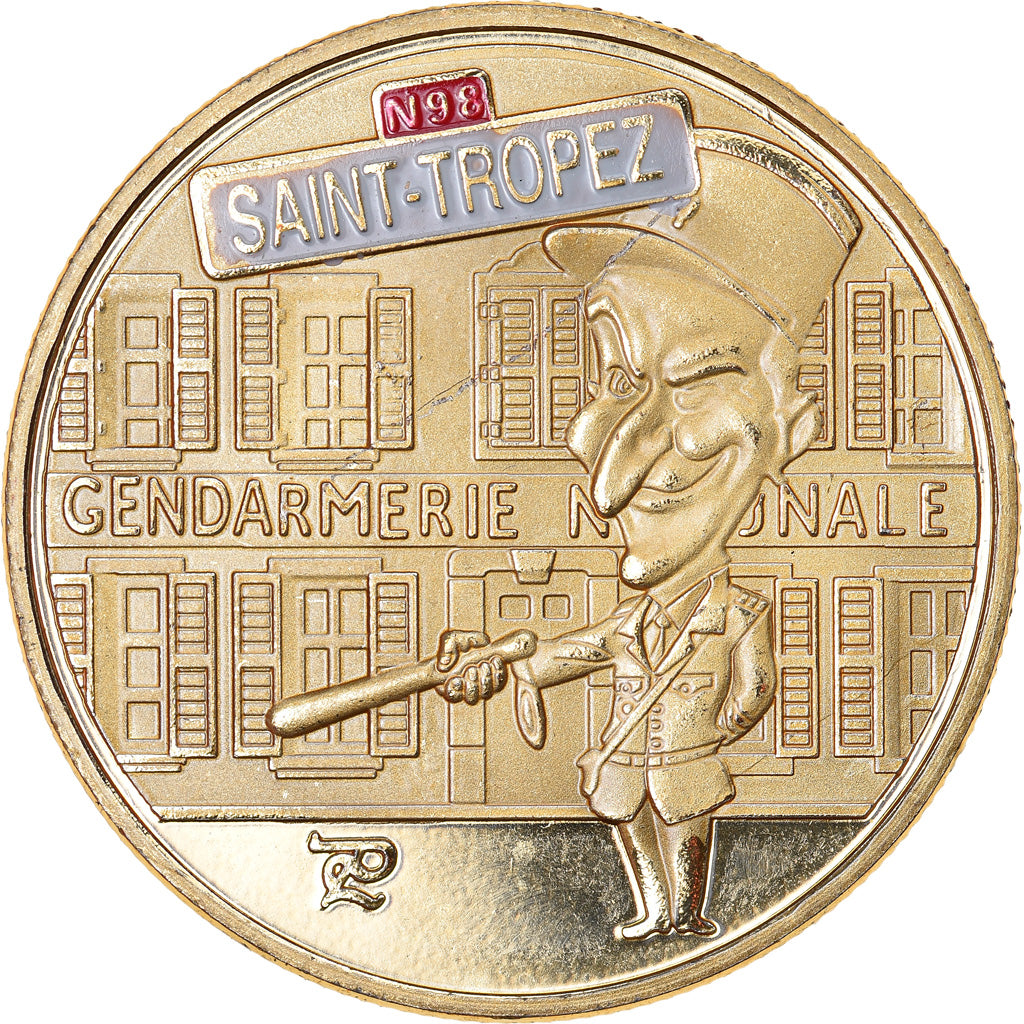 France, Token, Touristic token, Côte d'Azur - Saint-Tropez, Souvenirs et