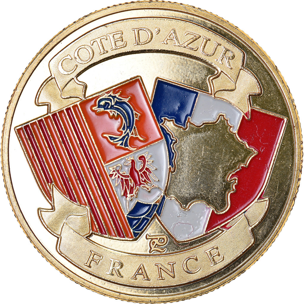 France, Token, Touristic token, Côte d'Azur - Saint-Tropez, Souvenirs et