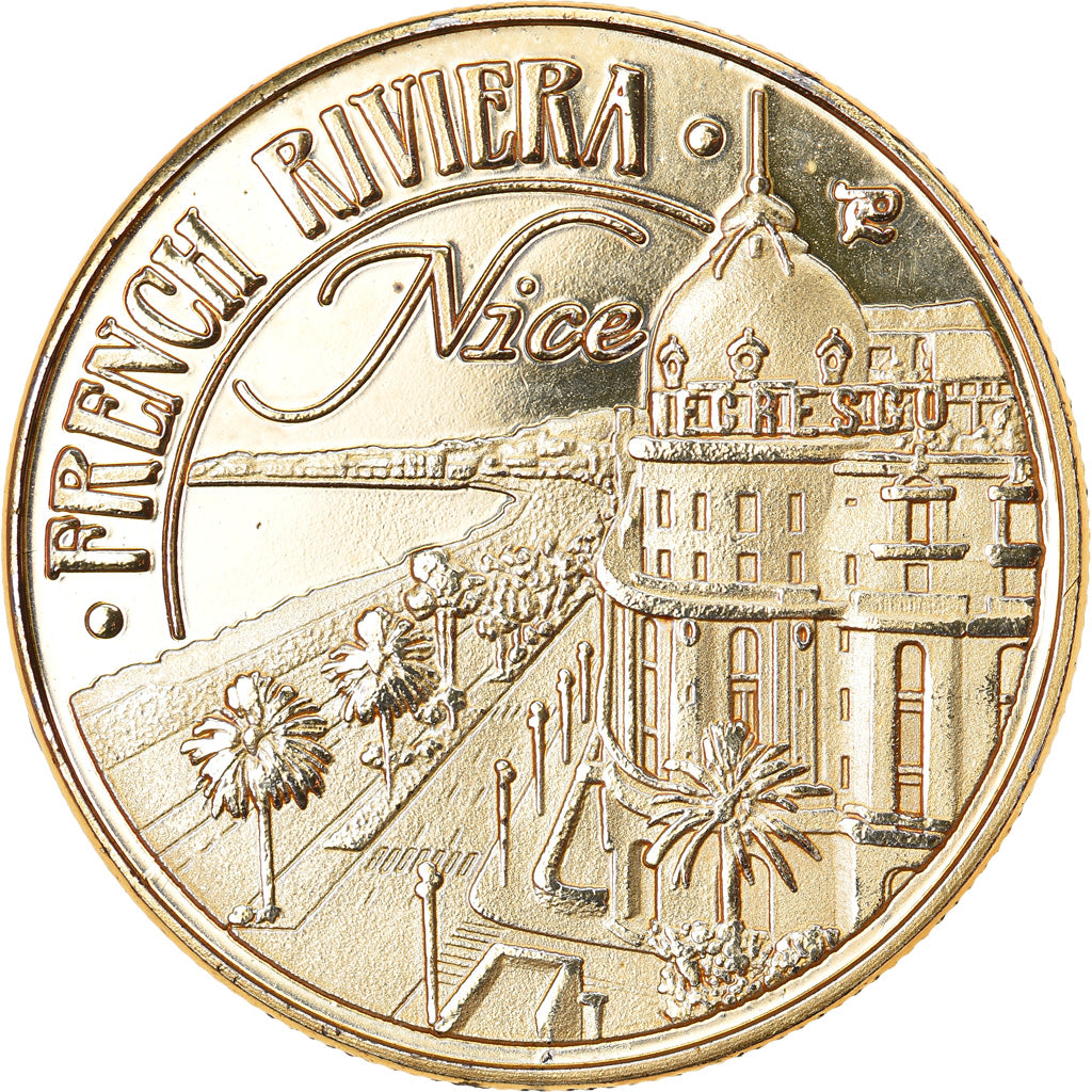France, Jeton, Jeton Touristique, Côte d'Azur - Nice - French Riviera