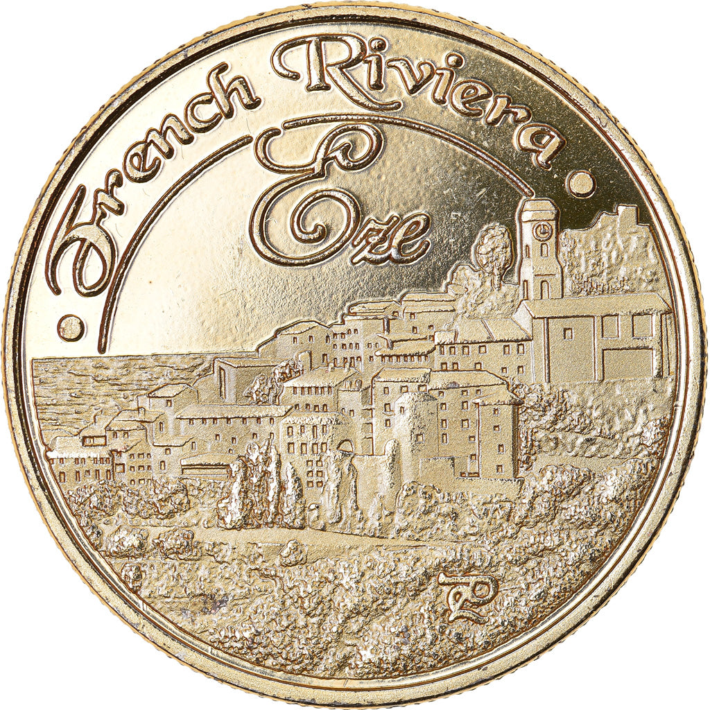 France, Token, Touristic token, Côte d'Azur - Eze - French riviera, Souvenirs