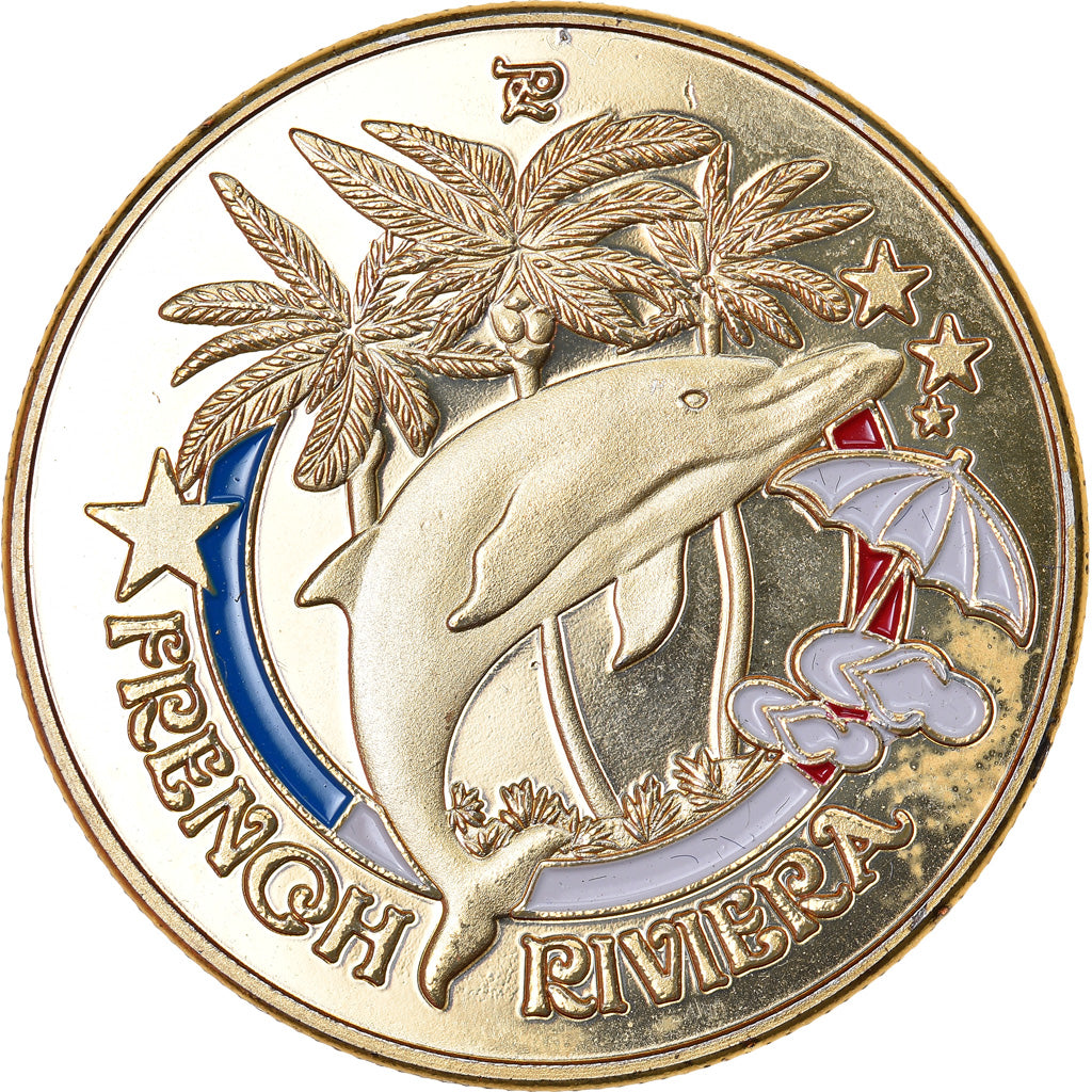 Francia, Token, Touristic token, Côte d'Azur - French riviera, Souvenirs et