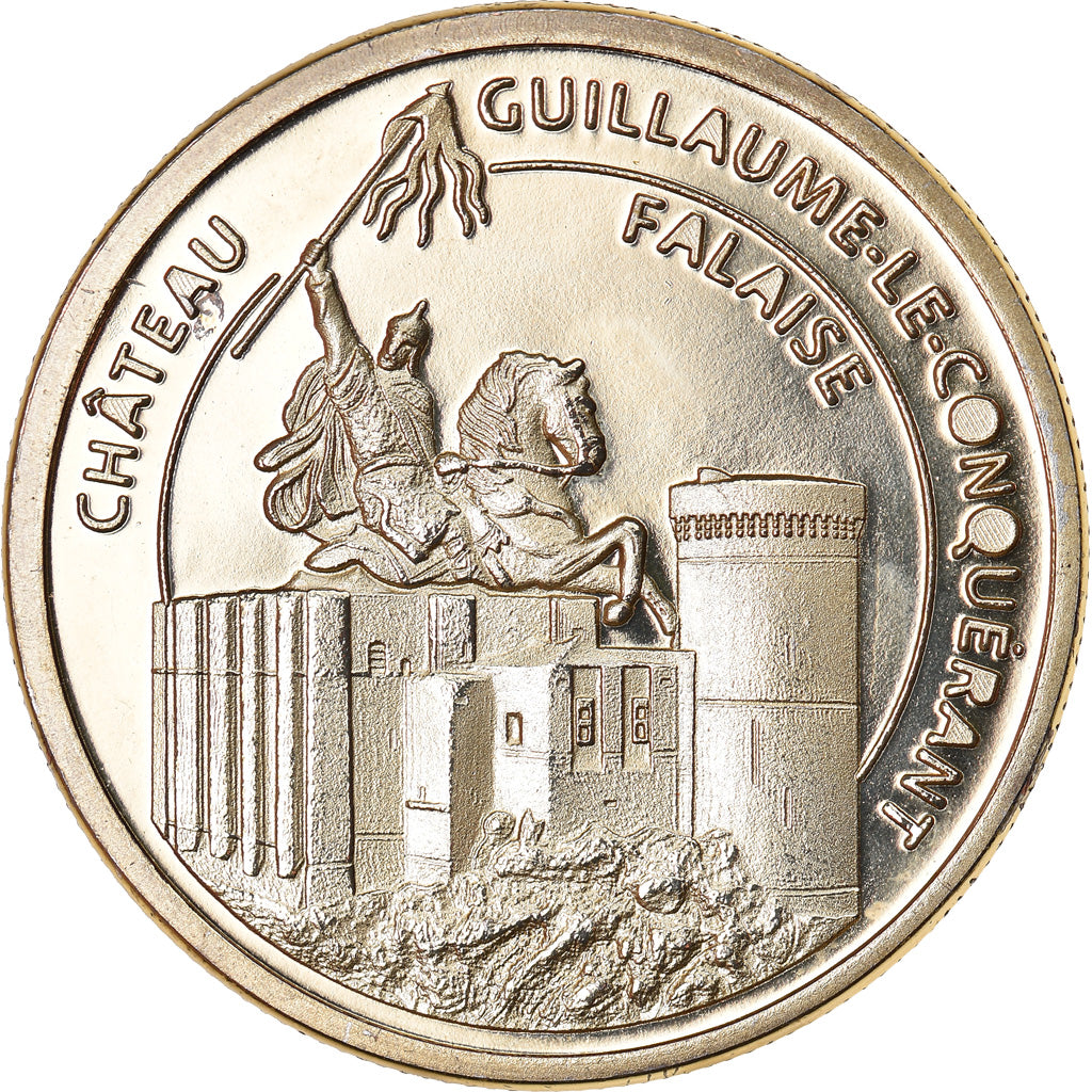 France, Jeton, Jeton Touristique, Falaise - Château de Guillaume le